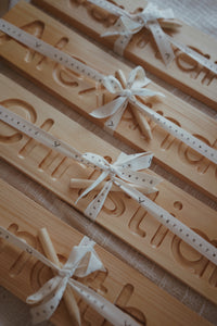 [PREORDER III CLOSED] Name Tracing Board with Wooden Tracing Pen