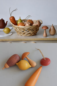 Handmade Wooden Vegetables