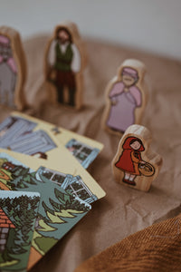 Little Red Riding Hood Wooden Characters