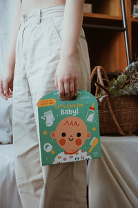 Let's Care for Baby! A Lift-the-flap Activity Book by Geraldine Krasinski