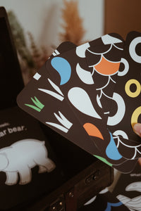 SmartContrast Montessori Cards: Hello, Animals