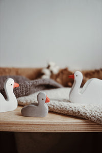 Swans and Cygnet - Set of 3