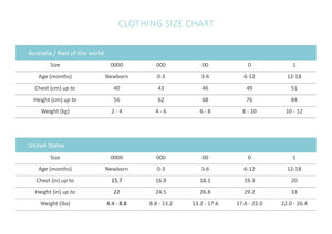 Organic Short Sleeve Bodysuit (3-6M, 12-18M)