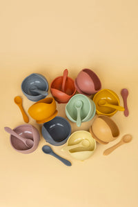 Silicone Bowl + Spoon Set